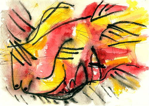 Aquarelle: Abstract 1